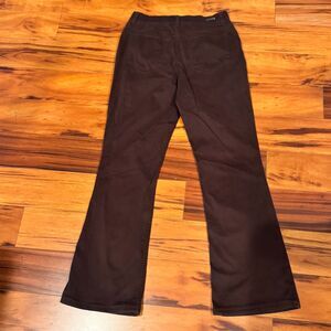 Gloria Vanderbilt Women’s Brown Flare Bootcut Jeans Size 8 Stretch Cotton Blend